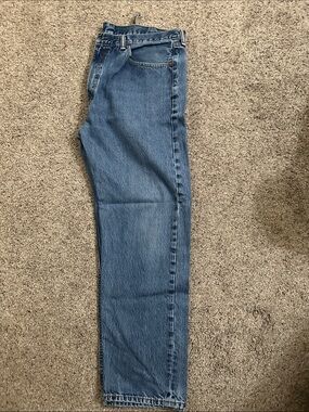 Levi's Men's Blue Straight-Leg Jeans